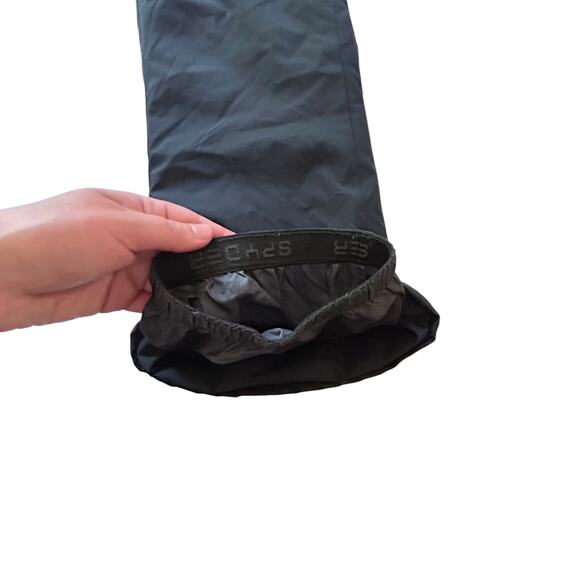 Spyder Snow Pants Men's M Black Insulated Nylon Ski Trousers Water Resistant - Picture 9 of 13